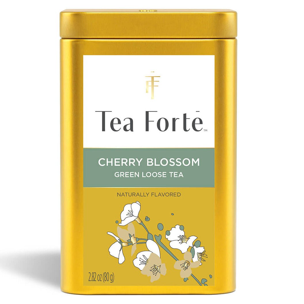 桜茶(チェリーブロッサムティー)のリーフティーギフト缶