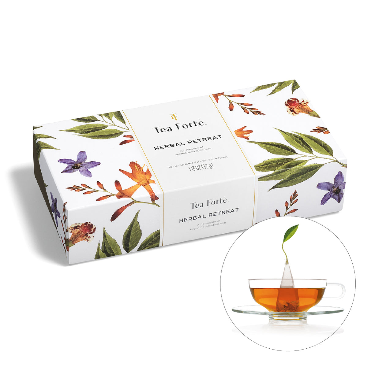 HERBAL RETREATシングル*– 紅茶専門店Tea Forte-プレゼントやギフトに