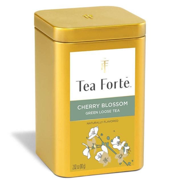 桜茶（チェリーブロッサムティー）のリーフティーギフト缶