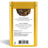 ダージリン紅茶のギフト缶_裏