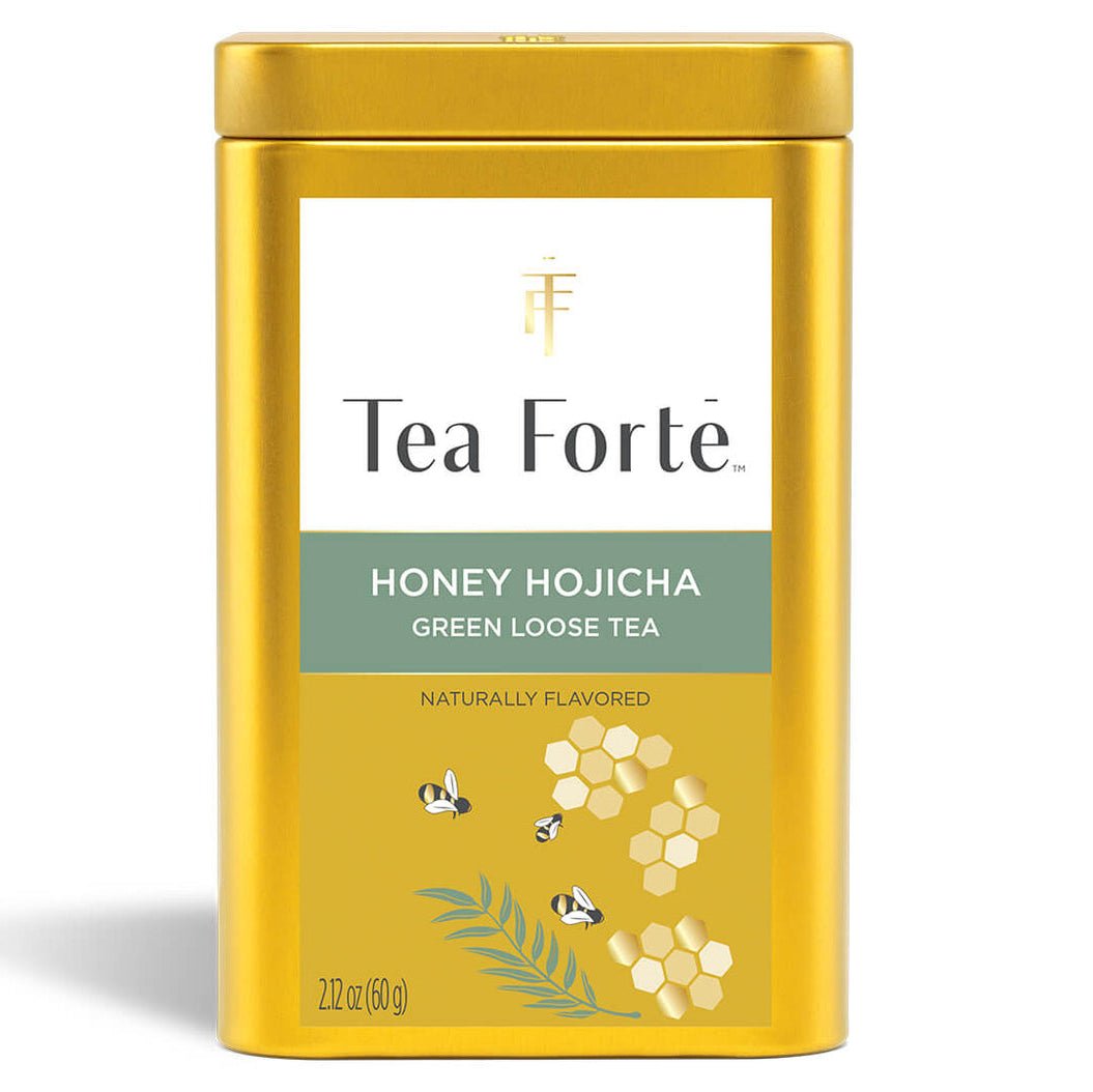 ハニーほうじ茶のリーフティーギフト缶