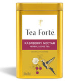 ラズベリーネクターハーブティーのリーフティーギフト缶