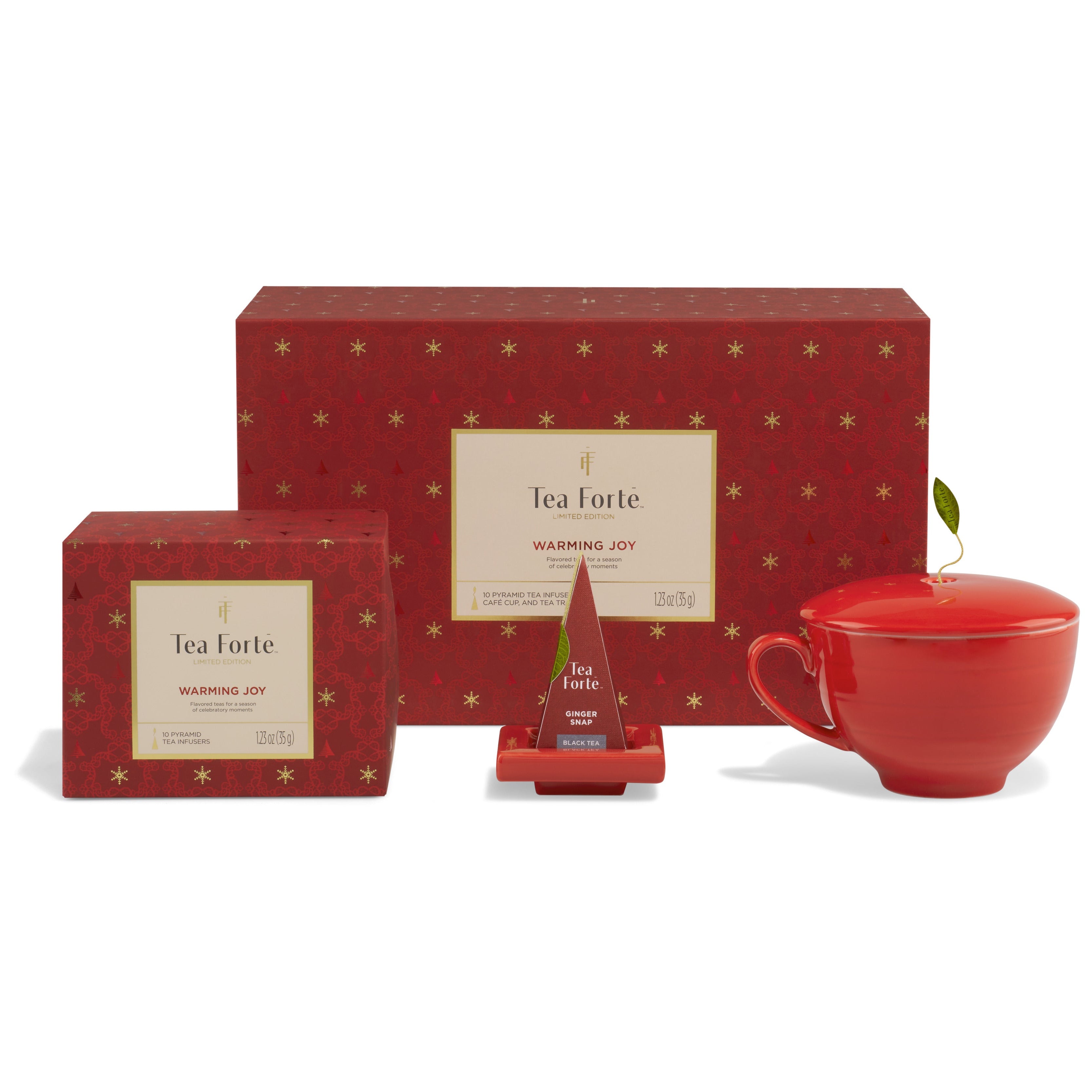 季節限定のティーバッグアソート＋茶器のおしゃれな紅茶ギフトセット（中身）